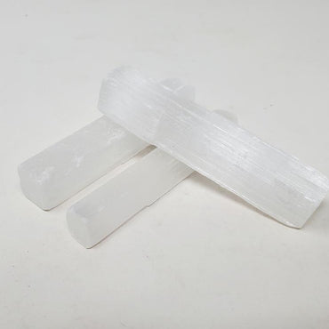 Selenite Unpolished Rough Sticks