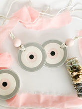 Load image into Gallery viewer, Hamsa Dish and Evil Eye-Pink Gift Set